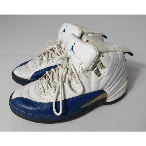 Jordan 12 Retro French Blue 2004 8.5 READ Restoration Project Condition Worn - Picture 1 of 16